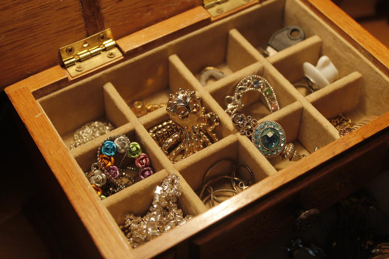 scatola di gioielli